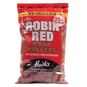 Dynamite Baits Robin Red Pellets 20mm Pre-Drilled
